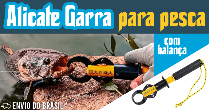 Alicate Garra com Balança para Pesca