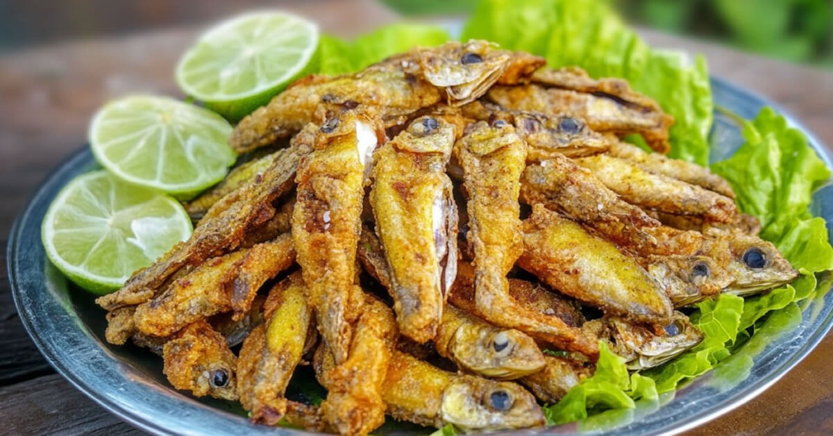 Lambari Frito na Airfryer
