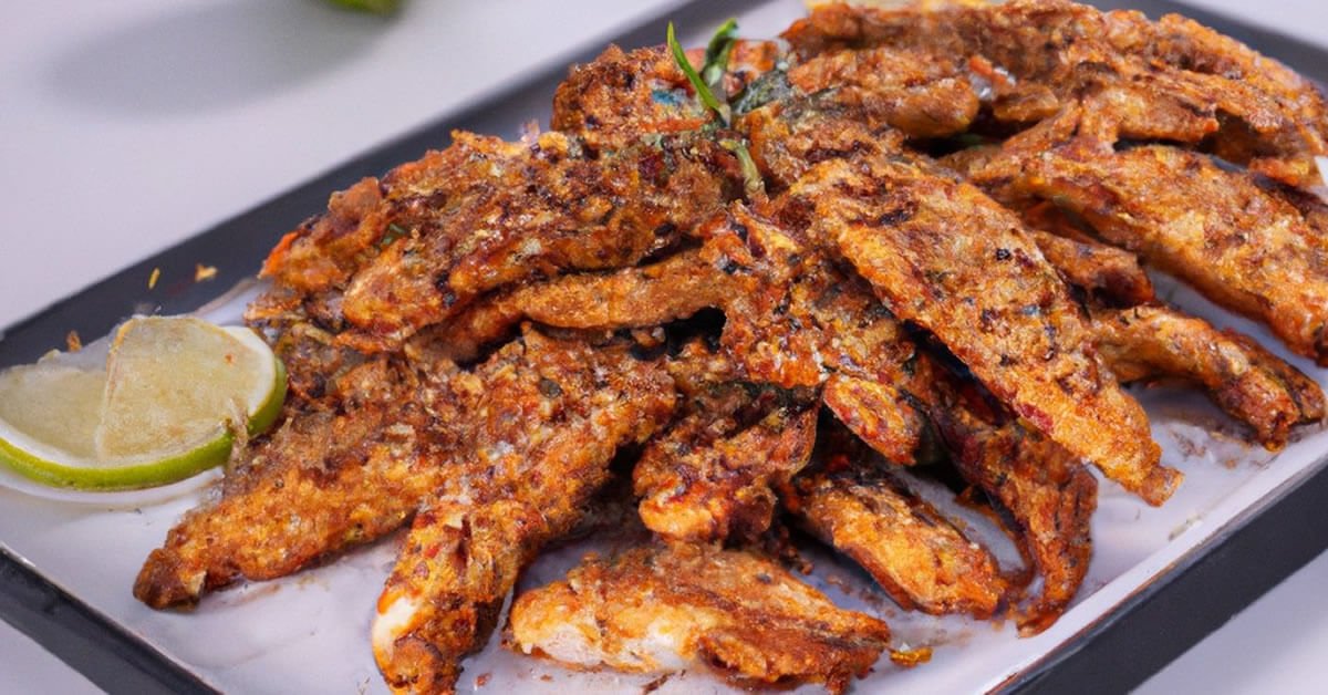 Lambari Frito na Airfryer